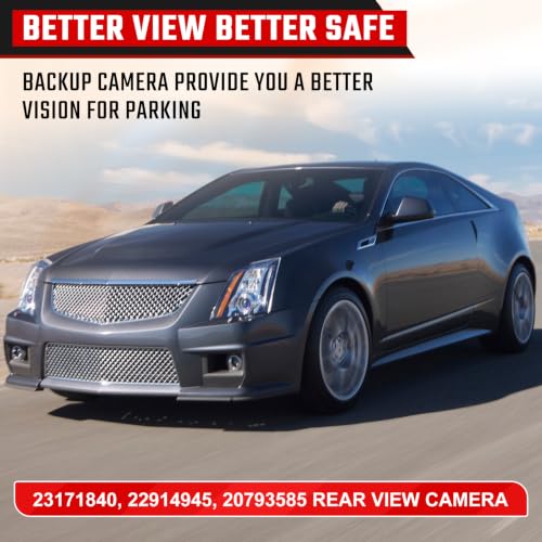 Image of Rearview Backup Camera Fit for Cadillac CTS 2.0L L4 / 3.0L 3.6L 2011-2014