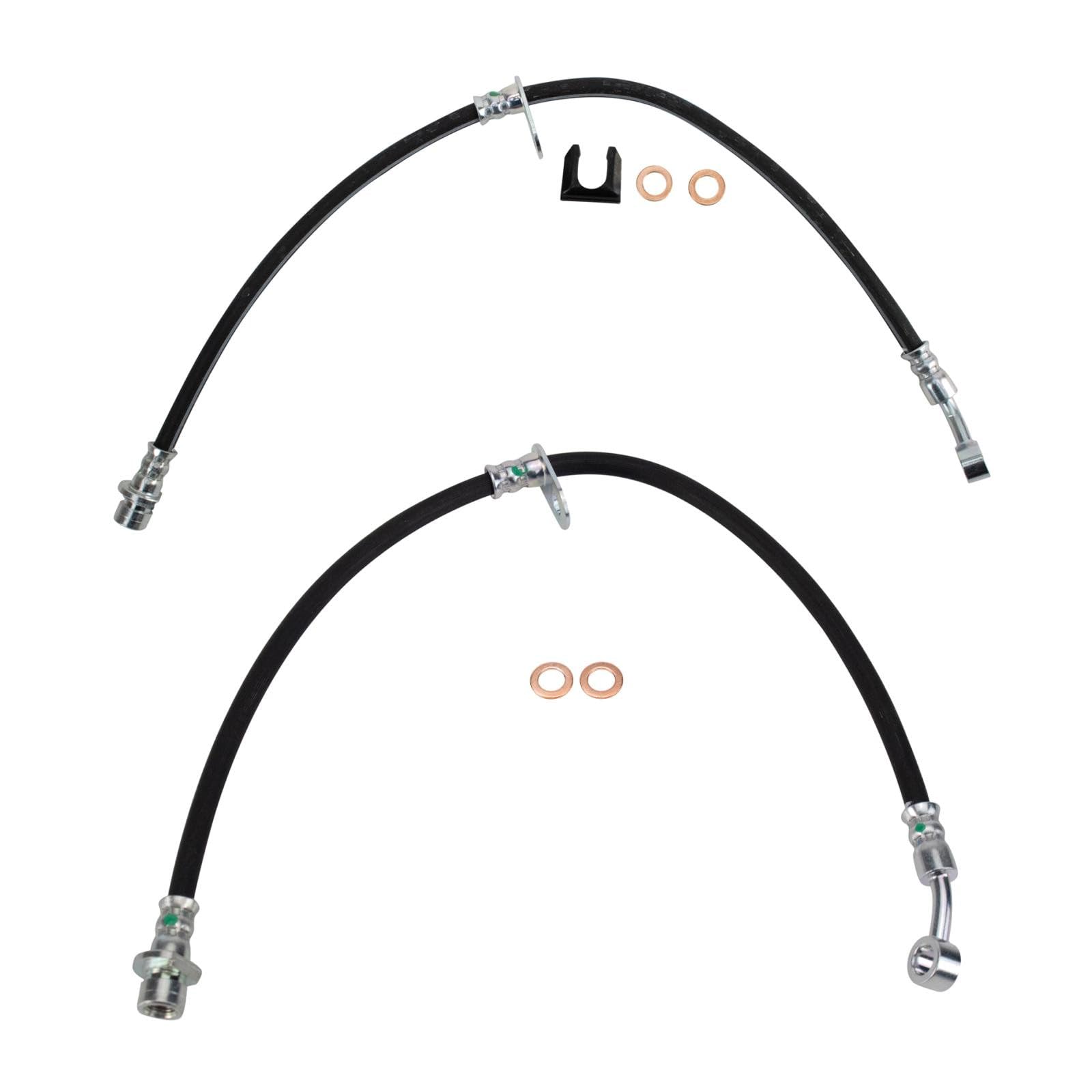 TRQ Front Brake Hose Set