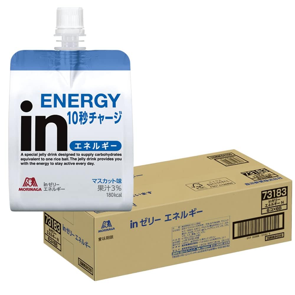 Amazon.co.jp: inゼリー エネルギー マスカット味 (180g×36個