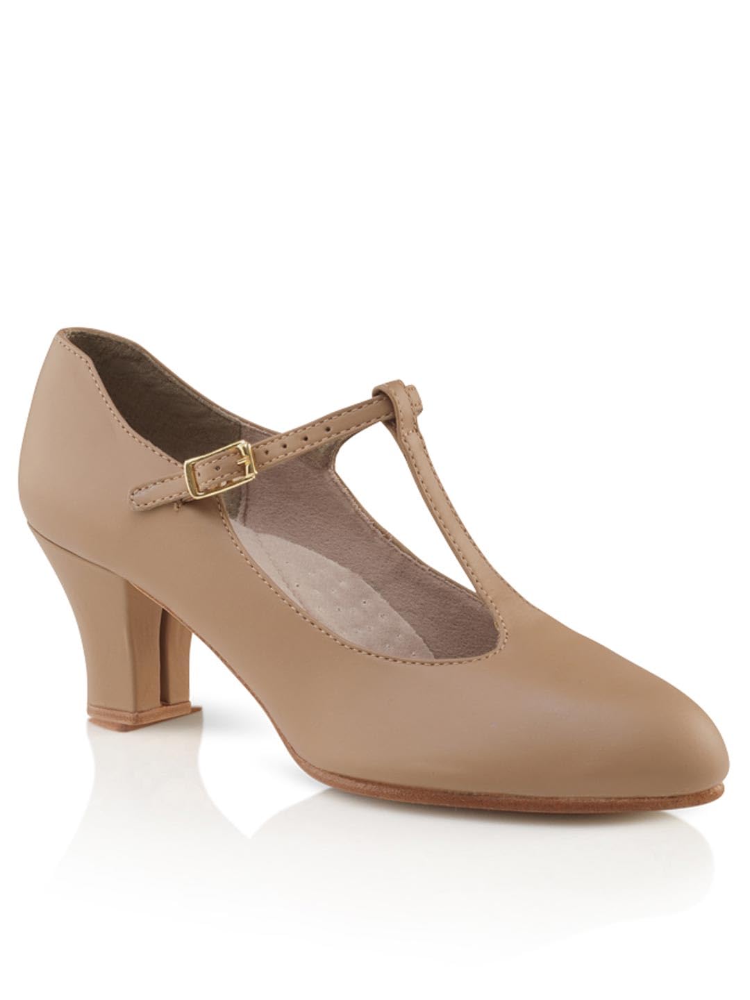 Capezio Jr. Footlight T-Strap Zapatilla para danzaMujer