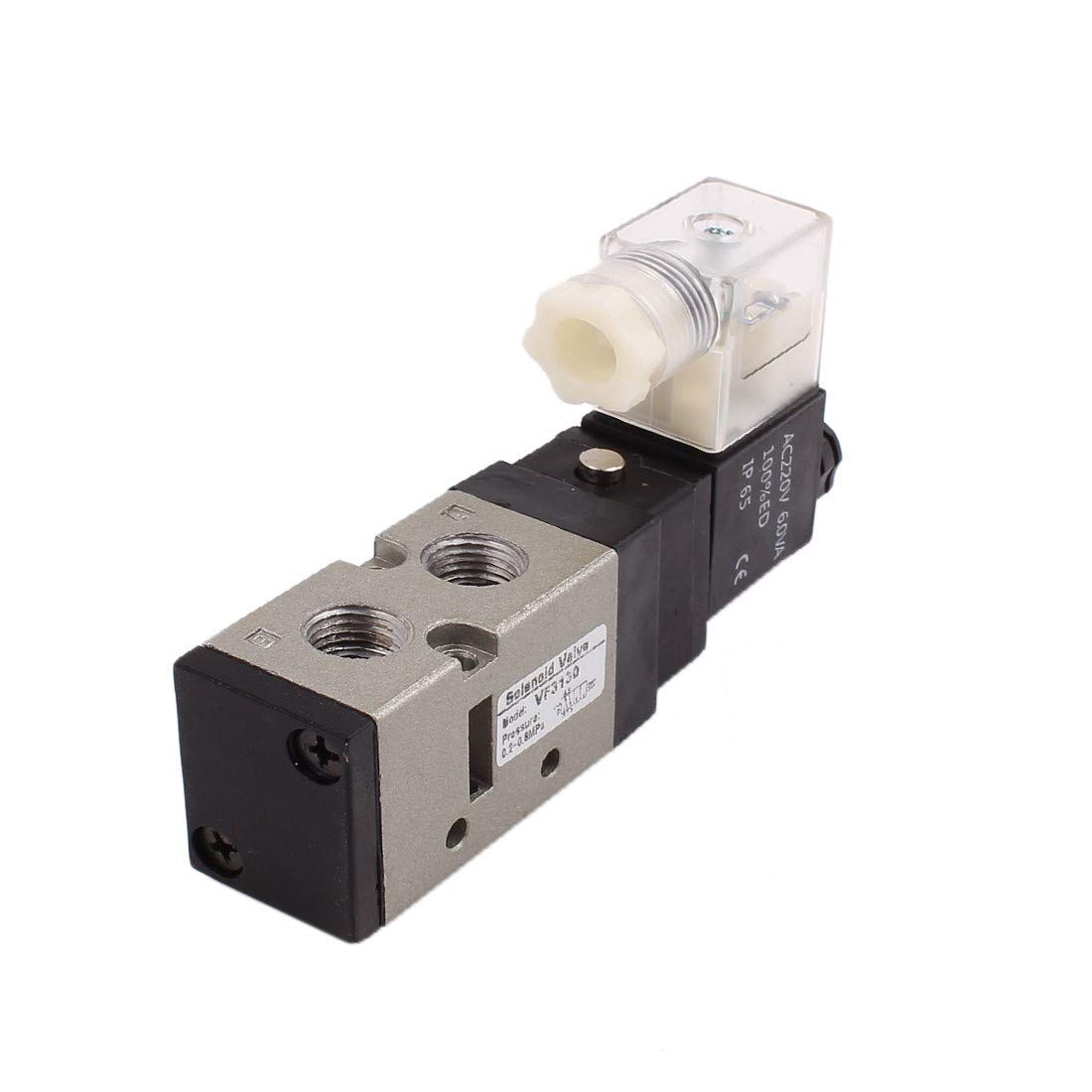New Lon0167 AC 220V Neutral Electric Pneumatic Component Air Control Solenoid Valve DS3130(AC 220V Neutral Elektrisch Pneumatisches Luftregelventil DS3130