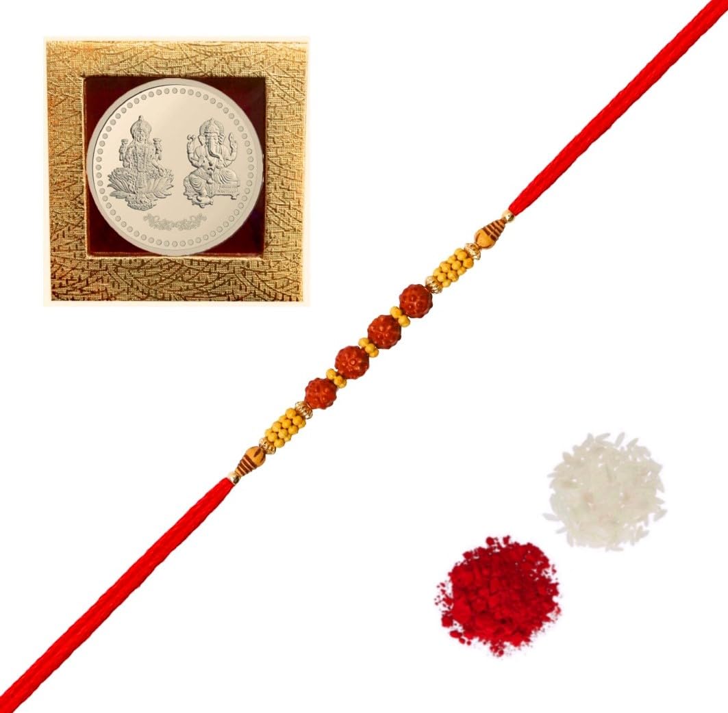 Rakhi for Brother | Rakhi | Rakhi Set | Rakhee | Designer rakhi | Rakhi for Brother with Gift Set | Rakhi Bhaiya Bhabhi | Rakhi Gift Coin