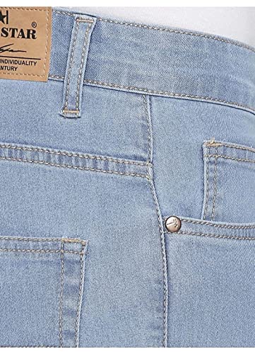 Image of HIGH Star Men Blue Slim-Fit Stretchable Jeans