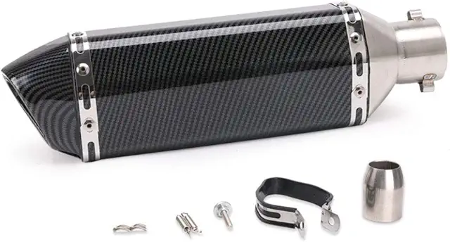 Pot d'échappement universel Pacewalker 1.5-2" avec DB killer amovible - Cartouche Akrapovic