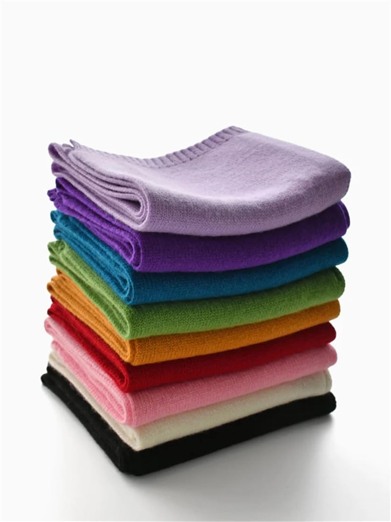 Bufanda de cachemira para mujer, otoño e invierno, bufandas de punto, regalos para adultos y niños