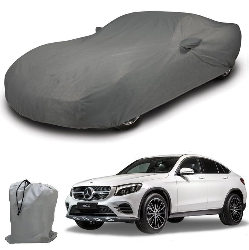 Image of ARCUATE Triple Layer Custom fit Car Body Cover for Mercedes Benz GLC Coupe |Top Layer Dustrproof | Middle Layer Waterproof | Bottom Layer Scratch Protection | Outdoor Indoor Fabric