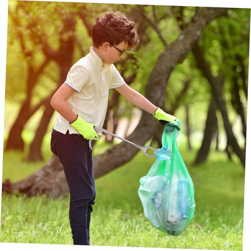 PRETYZOOM 1Pc Trash Clamp Rubbish Picker Tool for Sanitary Workers Garbage Cramp Iron with Non Slip Handle Easy Cleanup for Outdoor Use - Image 8