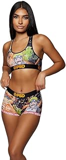 PSD Underwear Women's Underwear Naruto Boy Short | Wide Elastic Band, Stretch Fabric, Athletic Fit |