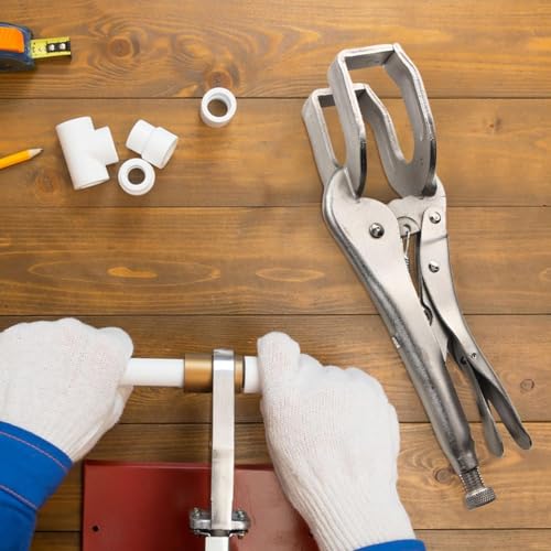 Alicates de soldadura de tuberías con abrazadera frontal de metal 3