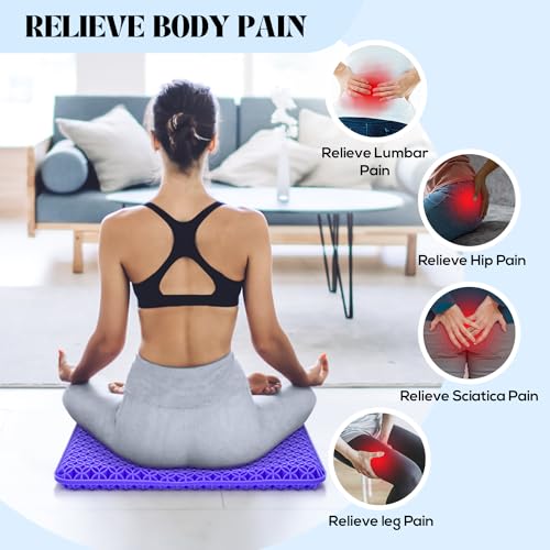 Poyesere AV-318 Seat Cushion, Thickened Big Gel Seat Cushion thumb #4
