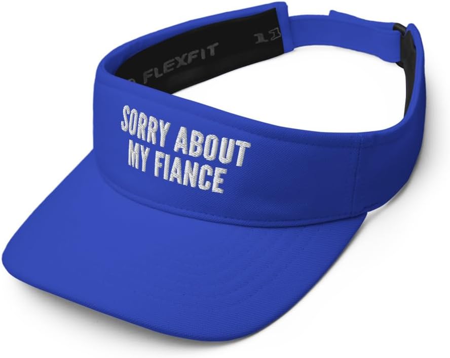 Hogue WS LLC Sorry About My Fiance Hat (Embroidered Visor) Funny Engagement Gift