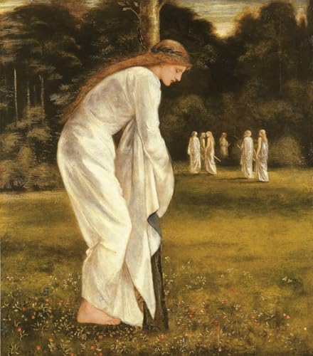 Art Edward Burne Jones tableau princesse attachée pour sublimer l'ambiance de votre salon