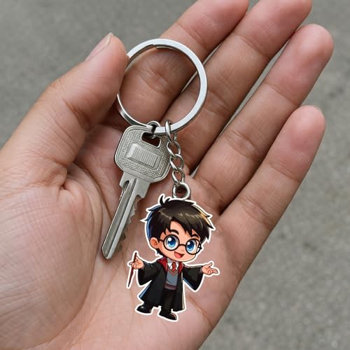 Image of Acrylic Anime & Cartoon Theme Keychain For Bike & Car | Birthday Return Gift For Kids | Gift For Girls & Boys