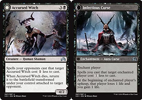 Magic The Gathering - Accursed Witch // Infectious Curse (097/297) - Shadows Over Innistrad