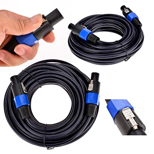 Cable altavoz 7mm Dekomusic con bloqueo twist lock sin pérdidas 7