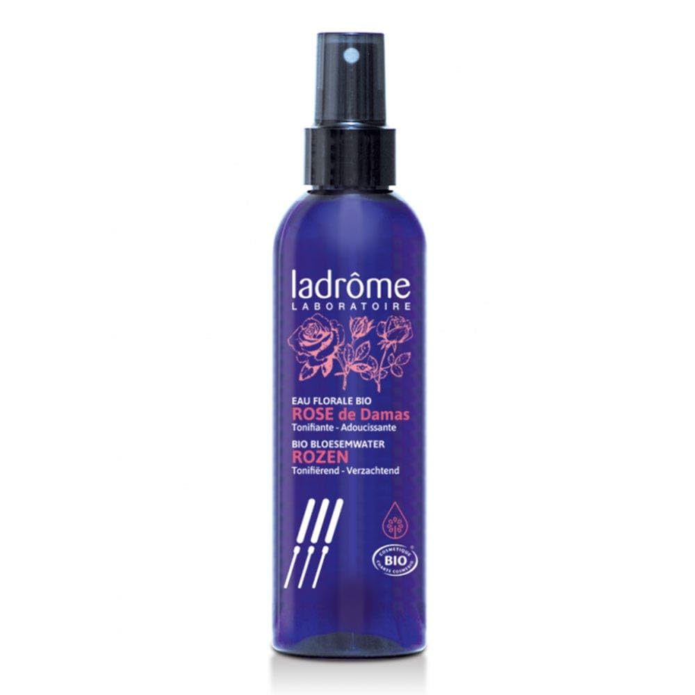 La Drôme Provençale PRI 3361 Floral Damask Rose Water Cosmébio 200 ml