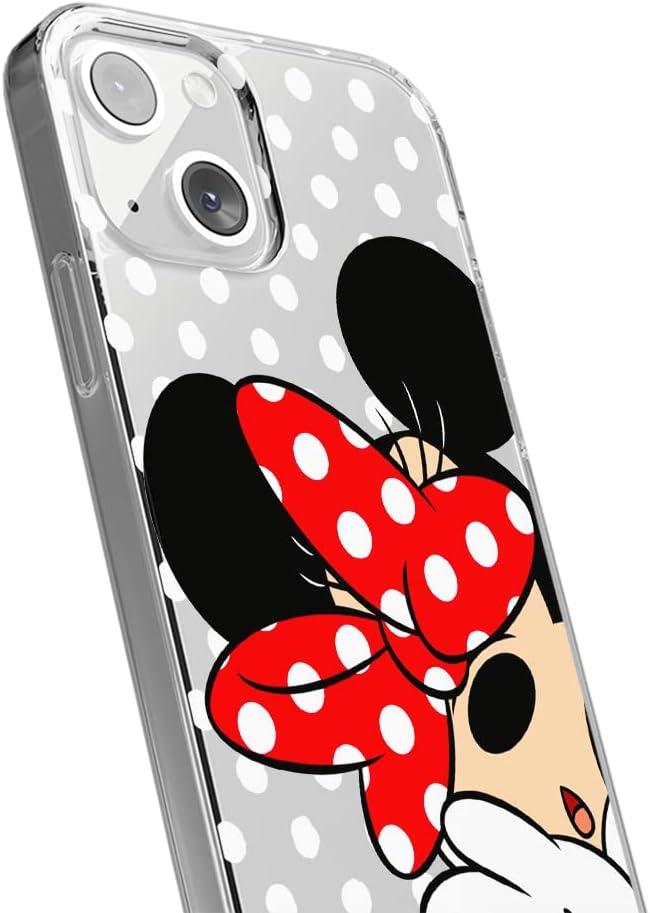ERT GROUP Mobile Phone case for Xiaomi REDMI Note 11 PRO 5G / Note 11 PRO Plus 5G Original and Officially Licensed Disney Pattern Minnie 003, Partially Transparent