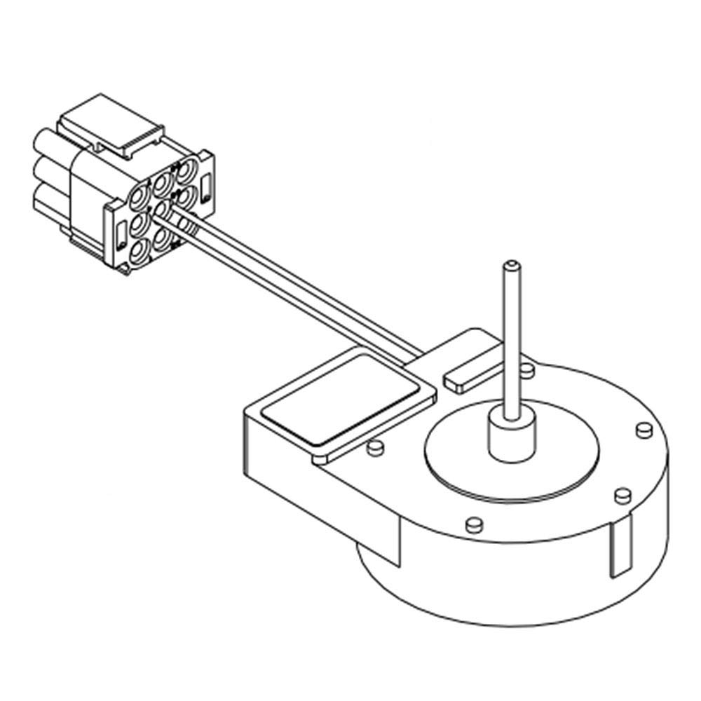 Amazon.com: Whirlpool W11249952 Refrigerator Evaporator Fan Motor 