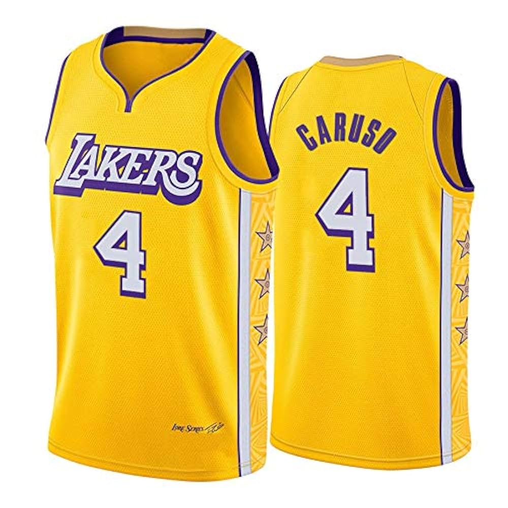 Basketball Jersey New Season 19-20 Lakers 4 Alex Caruso City