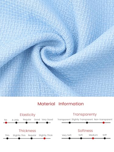 Image of Hobemty Women's Tweed Blazer Dress Collared Double Breasted A-Line Formal Work Dresses