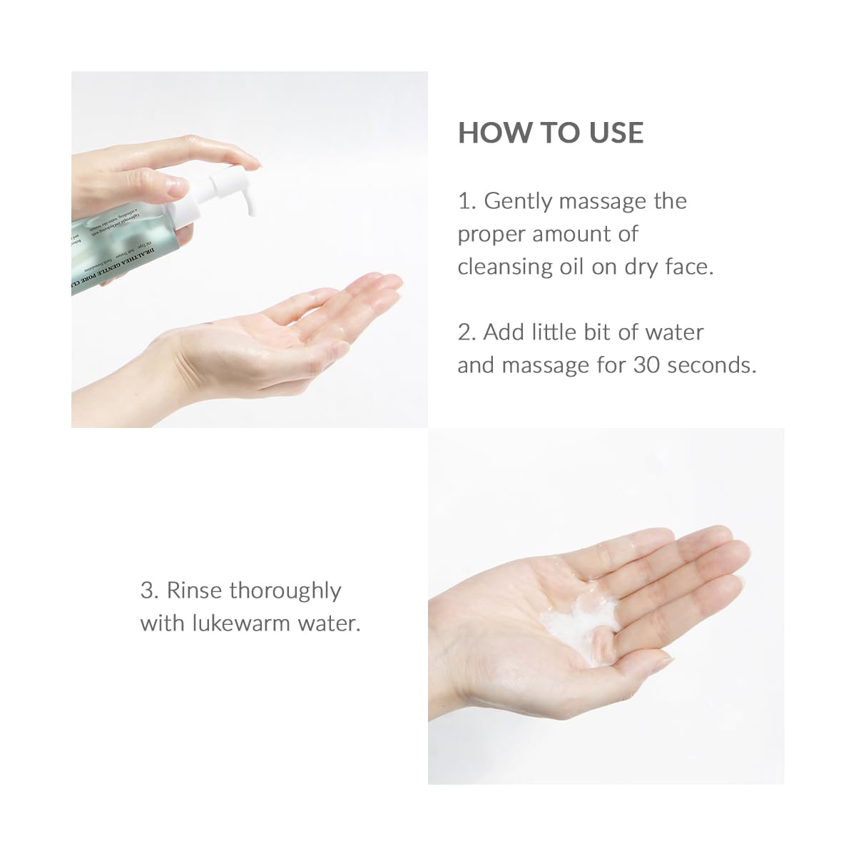 Dr.Althea Gentle Pore Cleansing Oil | Hydrating Make Up Cleanser with Light, Non-Greasy Finish | Watery & Lightweight Texture | Korean Skincare | 5.07 fl oz - Image 9