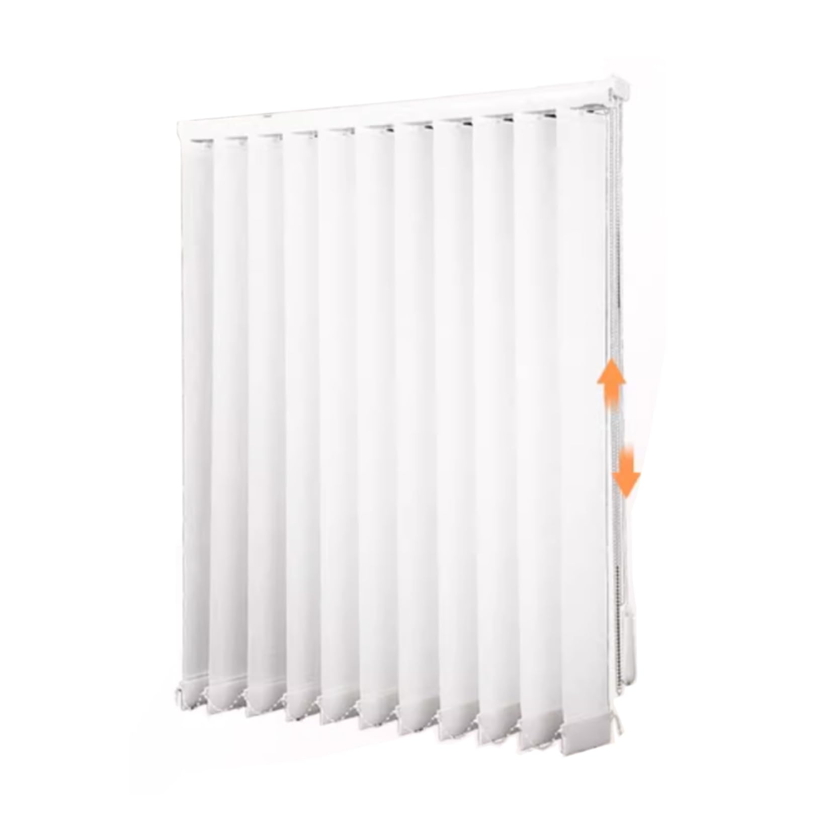Tenda a Strisce Verticali,Tende Verticali Scorrevoli Oscuranti,per Finestre e porte,Tenda da Ufficio per Interni con Bande Verticali e Staffe a Soffitto,Personalizzabili (125cm x 200cm)