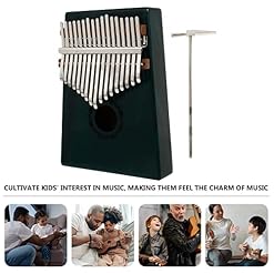 BIENKA Kalimba 17 Key Thumb Piano: Portable Mbira Finger Piano with Tuning Hammer Professional Instrument Gift for Kids… - Les Beatles, Paul McCartney, John Lennon, RIngo Starr, George Harrison BIENKA Kalimba 17 Key Thumb Piano: Portable Mbira Finger Piano with Tuning Hammer Professional Instrument Gift for Kids… – Image 5