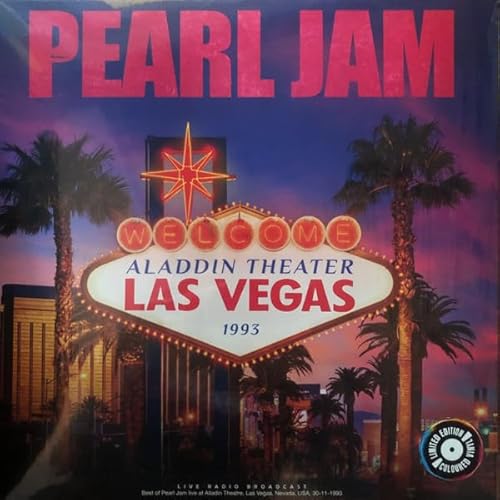 Aladdin Theatre Las Vegas '93-Silver Vinyl, 12 Inch Sleeve