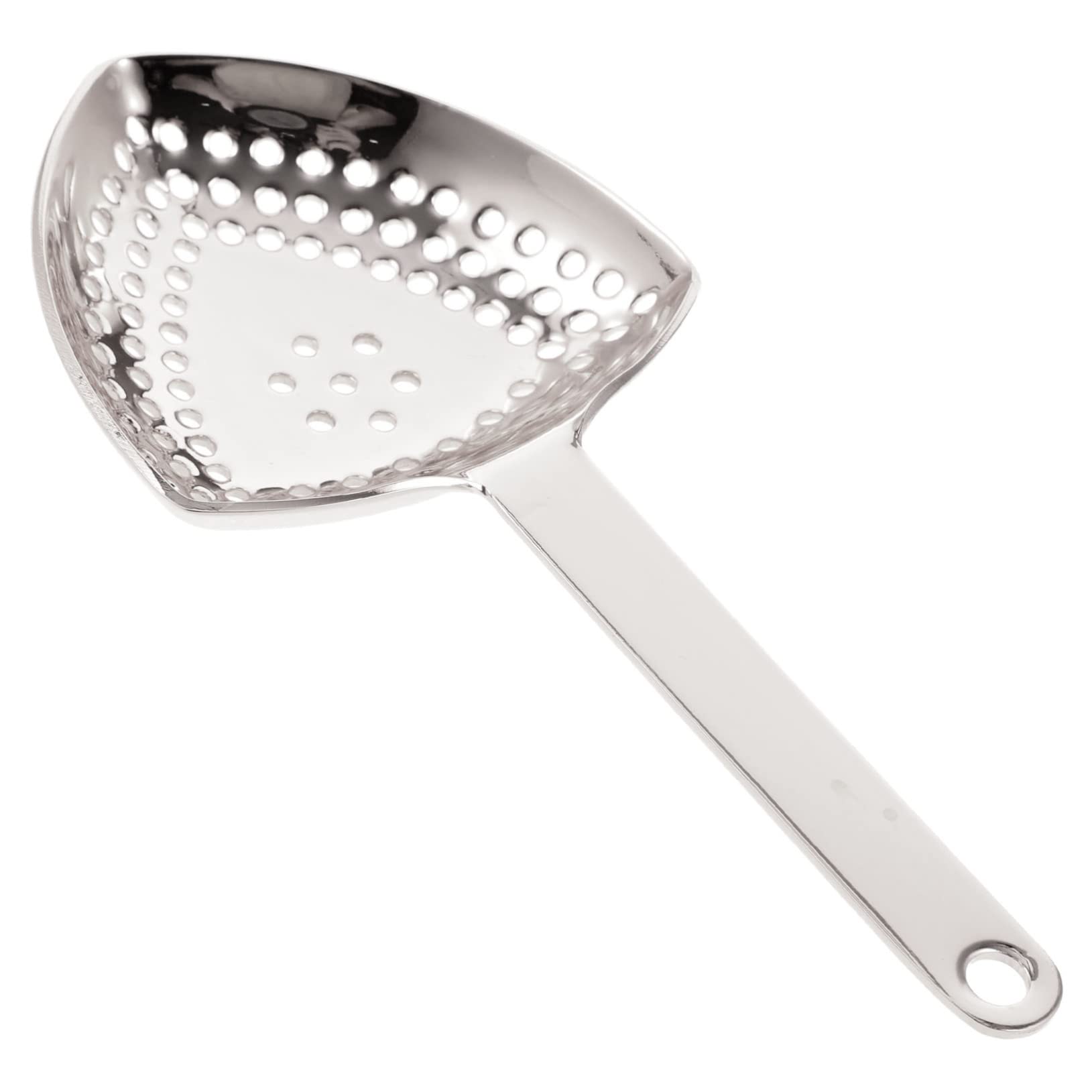 Cabilock Bartending Ice Filter Simple Mixology Juice Cocktail Sieve Strainer Making Gold Bartender Drinking Bar Supplies Absinthe Spoon Bar Straining Tool Silver Stainless Steel