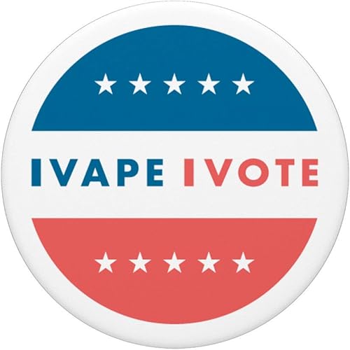 Miniatura 3 de i vote i vape ecig ejuice soporte para la industria de vape PopSockets agarre y soporte para teléfonos y tabletas, Negro