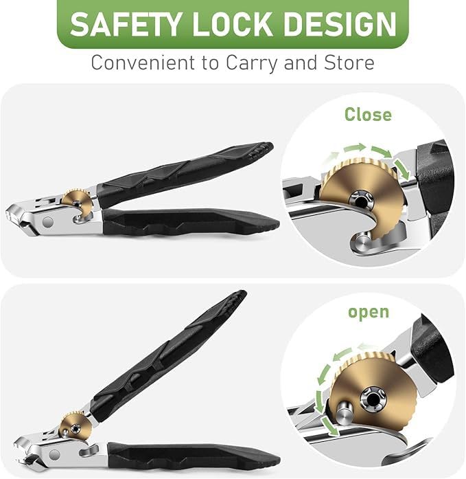 Professioneller Nagelknipser für präzises Trimmen, ideal für die häusliche Pflege und Körperpflege