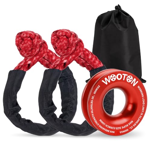 Winch Recovery Ring with Soft Shackles