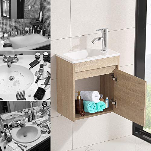 Modern Floating Bathroom Vanity for Small Spaces