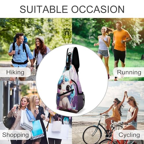 Sling Bag Crossbody Casual para Viaje y Senderismo miniatura 6