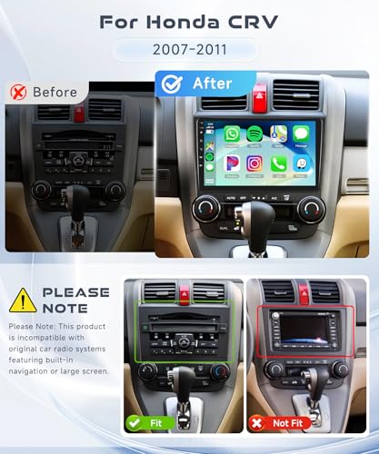 Image of [4G+64G] Car Radio Stereo for Honda CRV 2007-2011