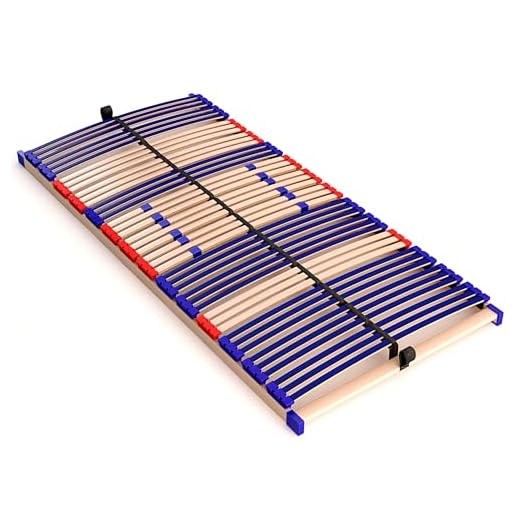 Betten-ABC Lattenrost Max 1 NV zur Selbstmontage/Lattenrahmen in 90 x 200 cm mit 28 Leisten und Mittelzonenverstellung - geeignet für alle Matratzen 2 stabiler Lattenrost 100% BUCHE Lattenrahmen - nicht verstellbar, starr - SCHULTERFRÄSUNG, 7 Zonen, 42 Federleisten, Härte-Regulierung, Mittelgurt - FIX SLEEP BEST 42® unmontiert (100x200cm)