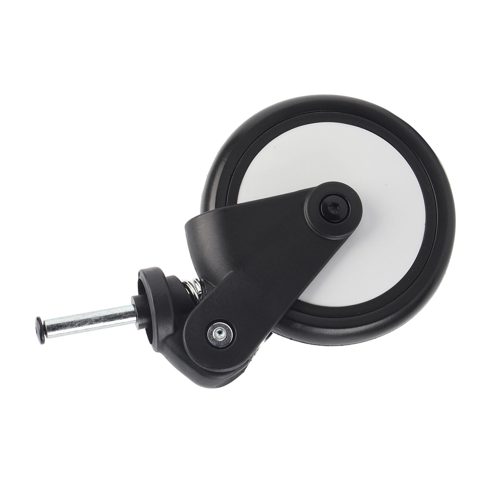 Accesorio de Ruedas de Goma para Cochecito, Seguridad y Comodidad para bebé, viajes y paseos, familias activas, Diámetro 13 Cm, Delantero/Trasero, compatible con Yoya y con Herramientas.
