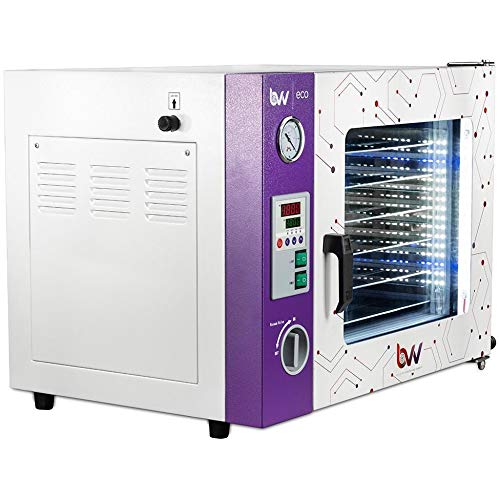 BVV 1.9CF Eco Vacuum Oven - 4 Wall Heating, LED Display, LED\'s- 5 Shelves Standard