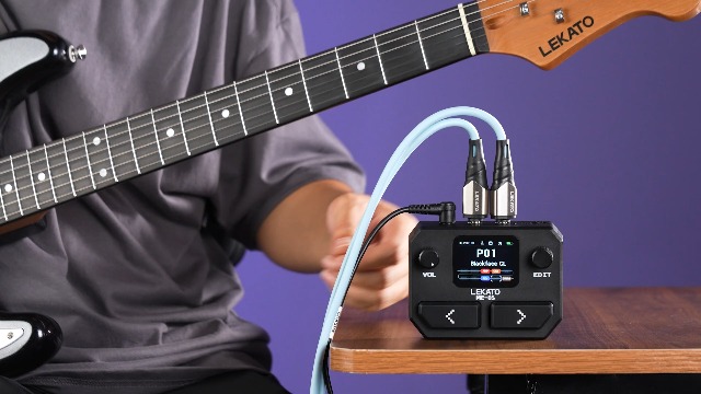 dubstep guitar effects pedal LEKATO Multi Pedal, 125 Effects, 40 Amp Models & 40 Cab Sims, 40s Looper, 100 Drum Rhythms, Support NAM/IR, USB Audio Interface OTG Function Rechargeable Guitar Effects (Black) Größe:EINHEITSGRÖSSE Google integriert KI in Category:E Bike_Magura MT4  180mm * TRRS AUX IN/OUT