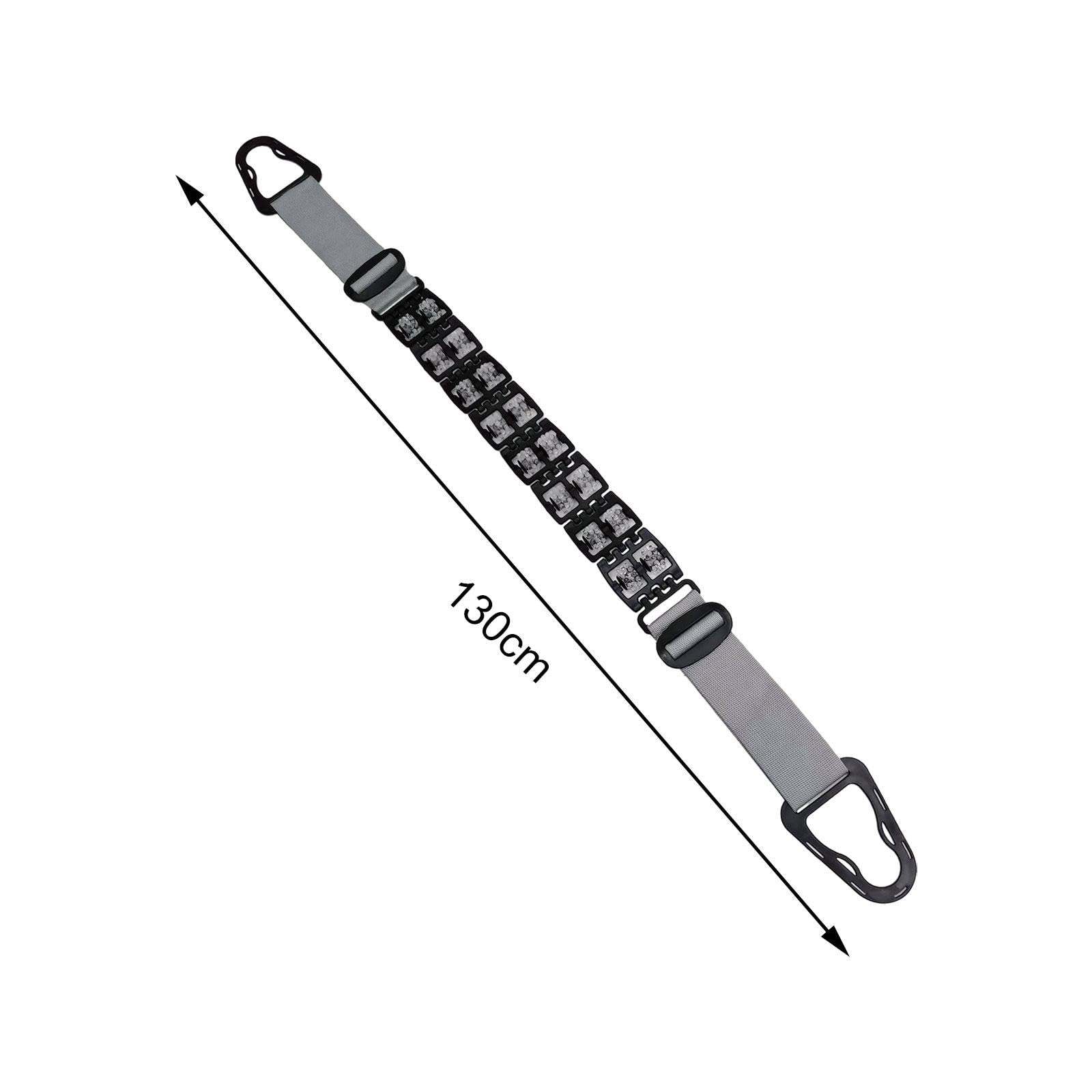 Vibrationsmaschinen Massagegürtel, Rollgürtel, 130 cm Lang, Laufband Massage Taille