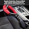 Steering Wheel Lock, Anti-Theft High Visibility Car Cut Resistant, Universal Fit Steering Wheel to Seat Belt Lock for Cars, SUVs, Vans, Golf Carts, Trucks, 3 Keys, Red #1