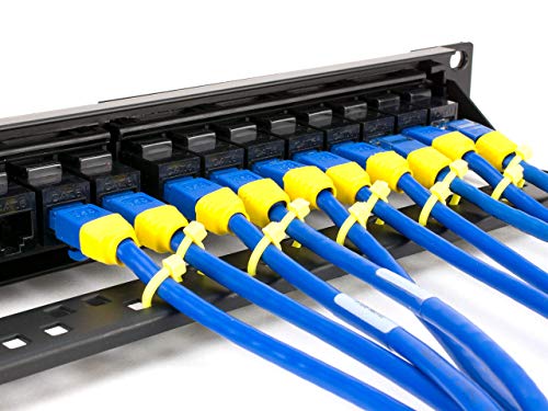 Networx Cat6 High-Density Feed Through Patch Panel - 48 Port, 2U #TOP5