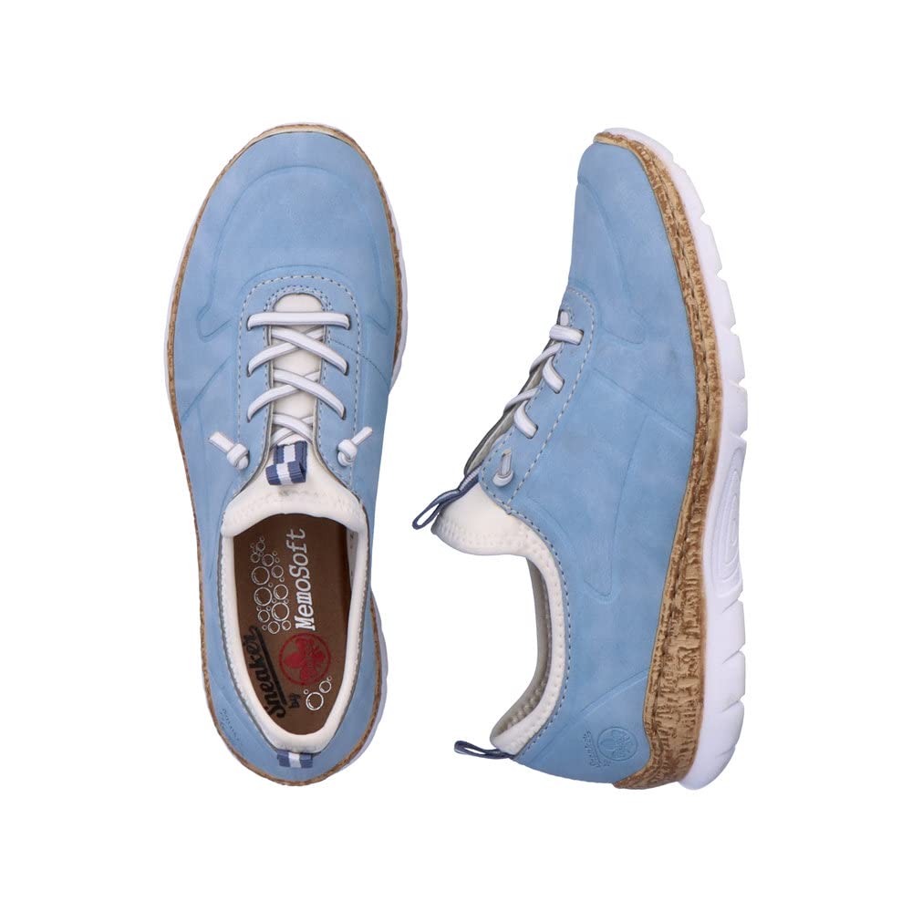 Rieker Femme Baskets N4285, Dame Baskets Basses,Semelle intérieure Amovible