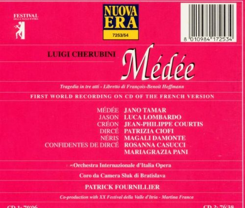 Luigi Cherubini: Médée - Medea (Oper) (Gesamtaufnahme)