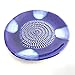 BonCera, All-in-one Premium Ceramic Garlic Grater Plate 4-Piece Set - Blue Cross Glazed Design and Style - For Garlic, Ginger, Chocolate, and more! - Comes with 5.25