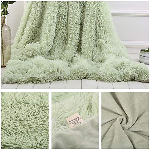 Couverture fausse fourrure moelleuse plaid pourpre chaleureux