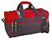 DALIX DF-019 Duffel Bag Sports Gym Carry Bag with Strap and Side Pockets, 20 Inches, Red