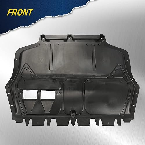 Miniatura 5 de PIT66 Cubierta protectora contra salpicaduras del motor delantero, compatible con Volkswagen Passat 12-19