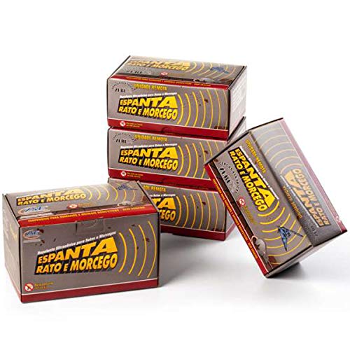 Zebu, R1862, Aparelho Espanta Rato e Morcego Repelente Ultrasônico Galpão