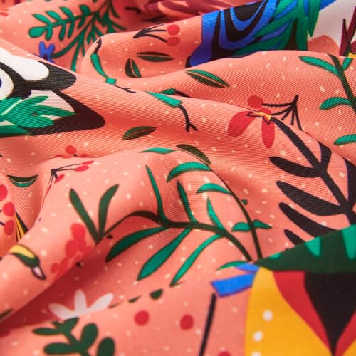 Head Scarf for Women - 35" Square Silk Like Head Scarf for Women's Hair Scarf Bandanas for Women with Gift 2Pcs4